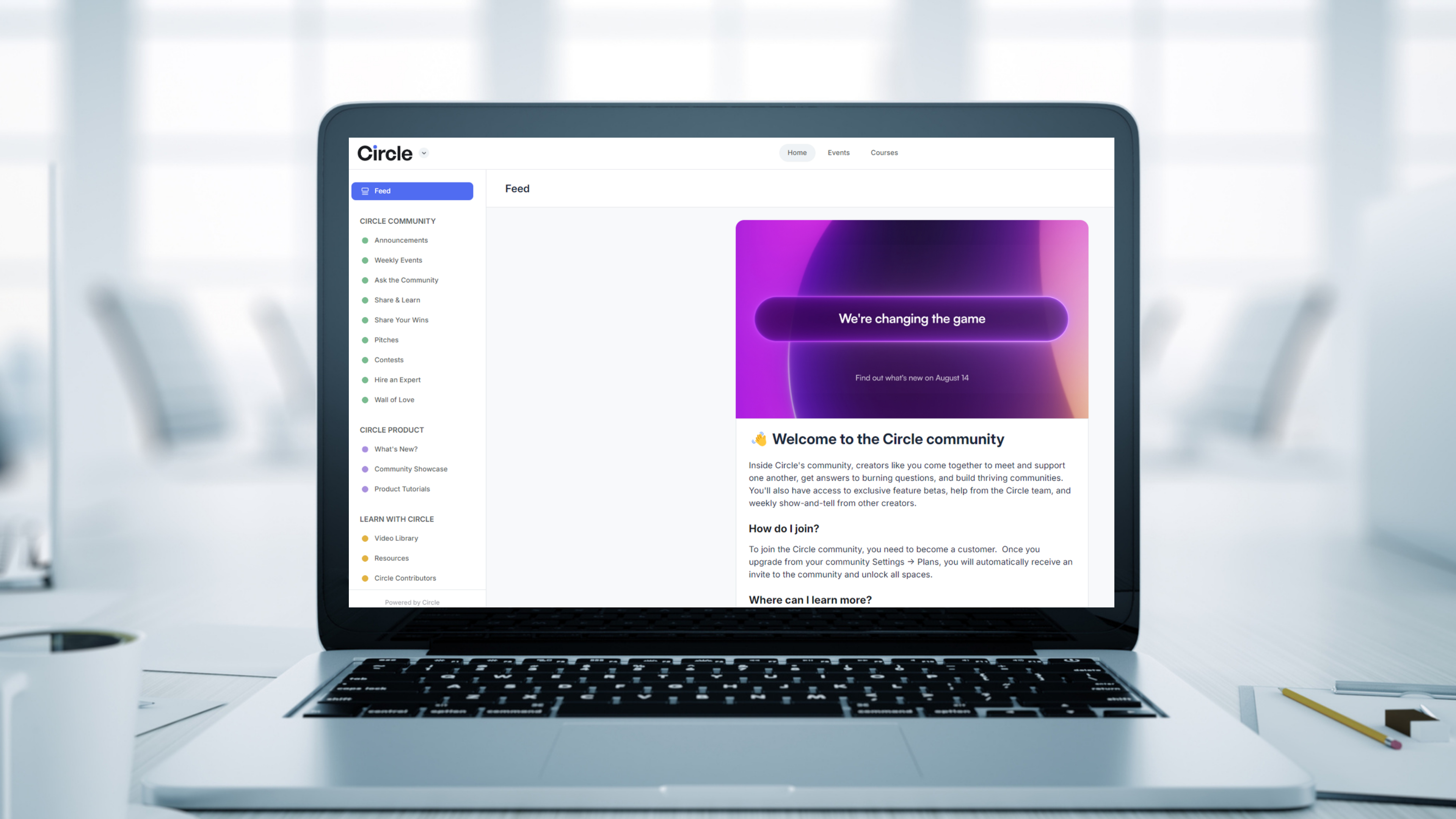 Circle.so community platform implementation