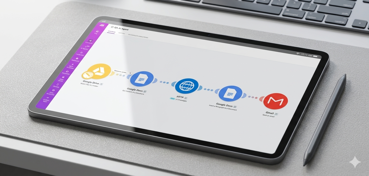AI-assisted QA workflow for the WIPO Academy course
